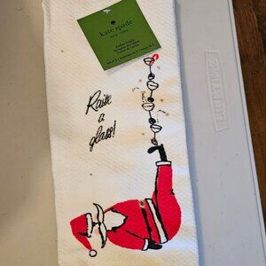 SOLD Kate Spade Christmas towel